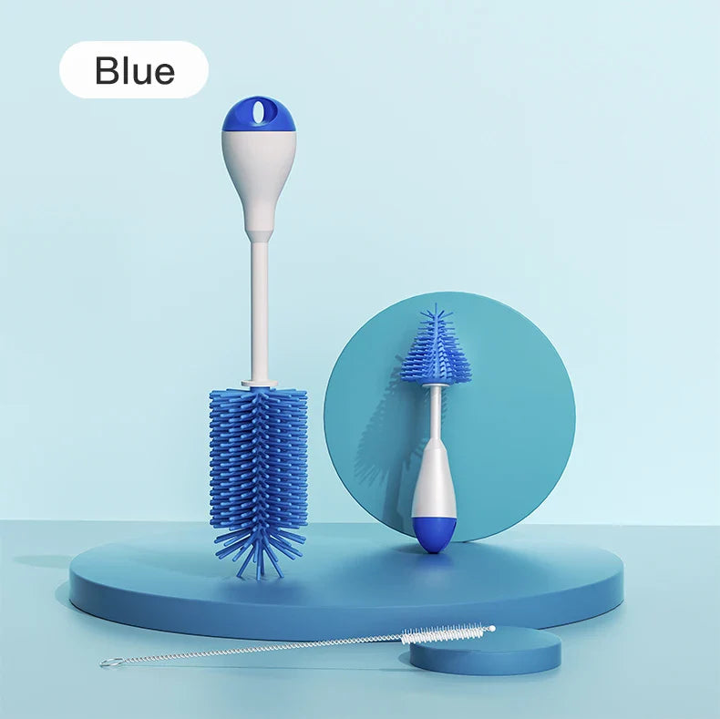 Practical baby bottle cleaning tools for comprehensive hygiene, including straw cleaner
