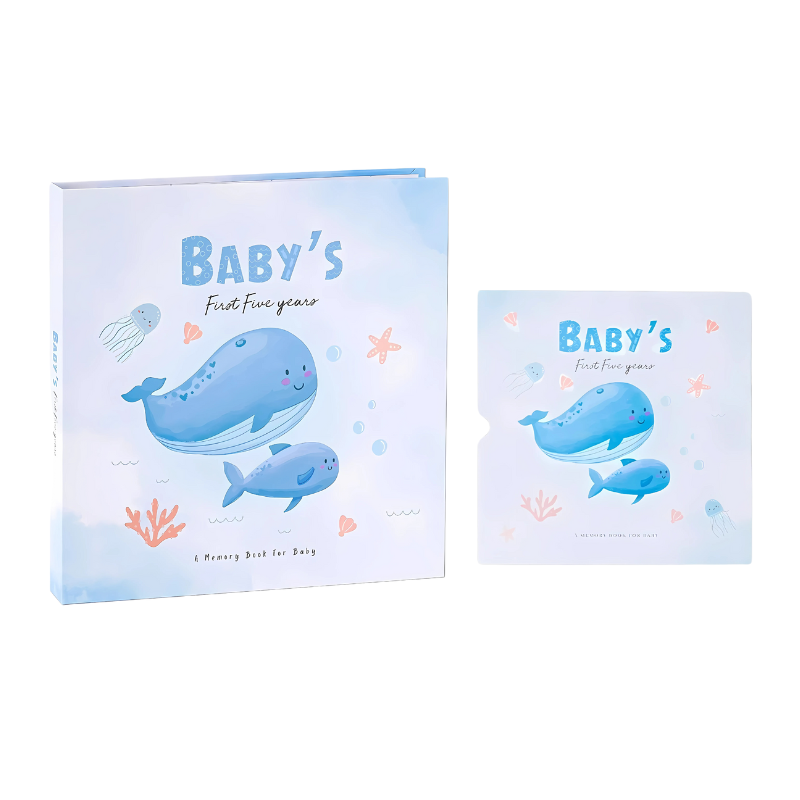 Baby's First Years Journal, tracking baby development and memories for the first five years