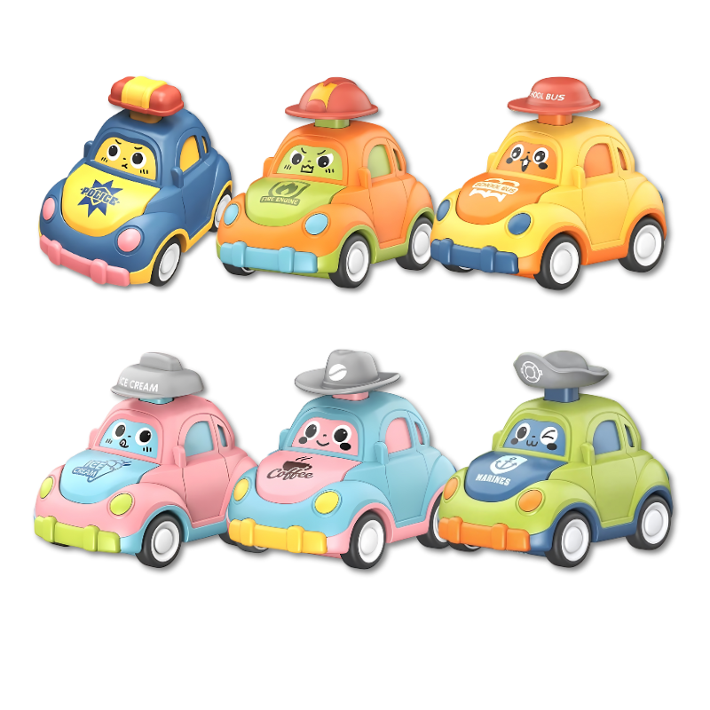 Set of self-driving vehicle toys for kids, perfect gift to enhance learning and play