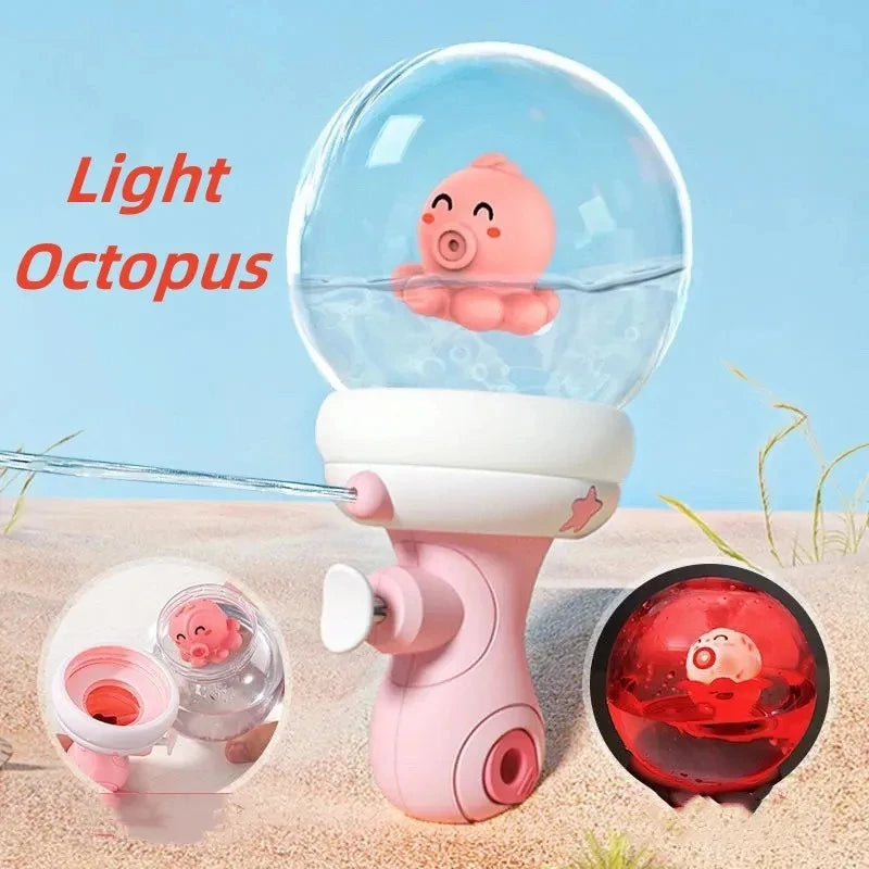 Durable dinosaur water blaster for kids, built for endless summer fun and outdoor adventures.