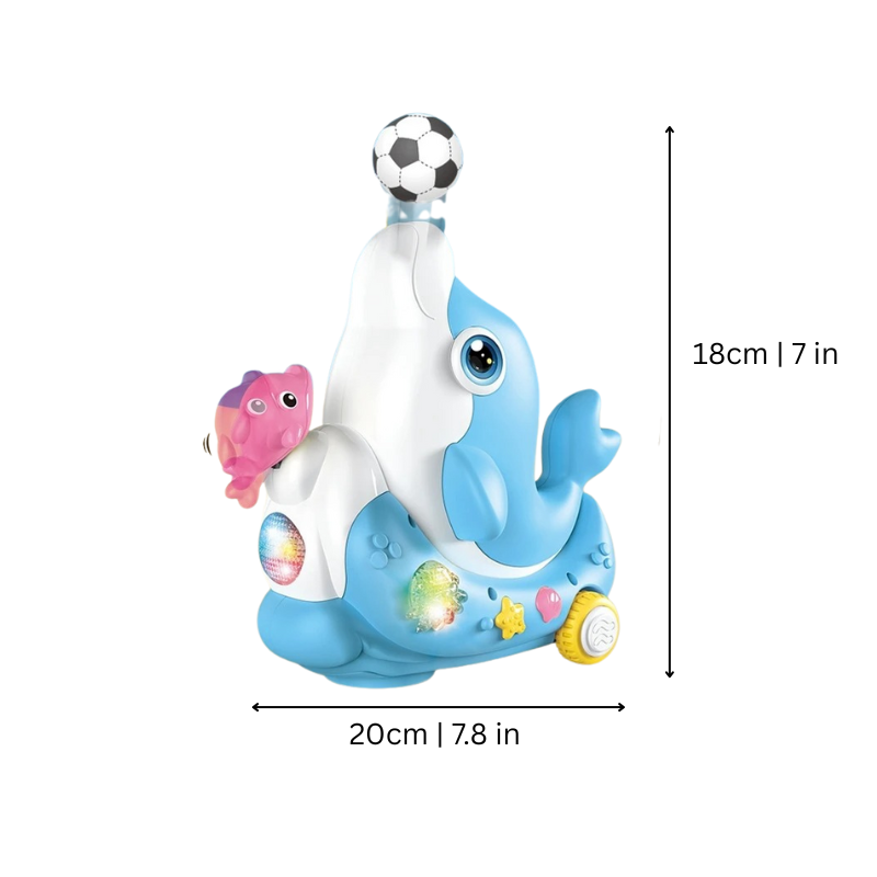 Interactive Dolphin Floating Ball Toy for Kids