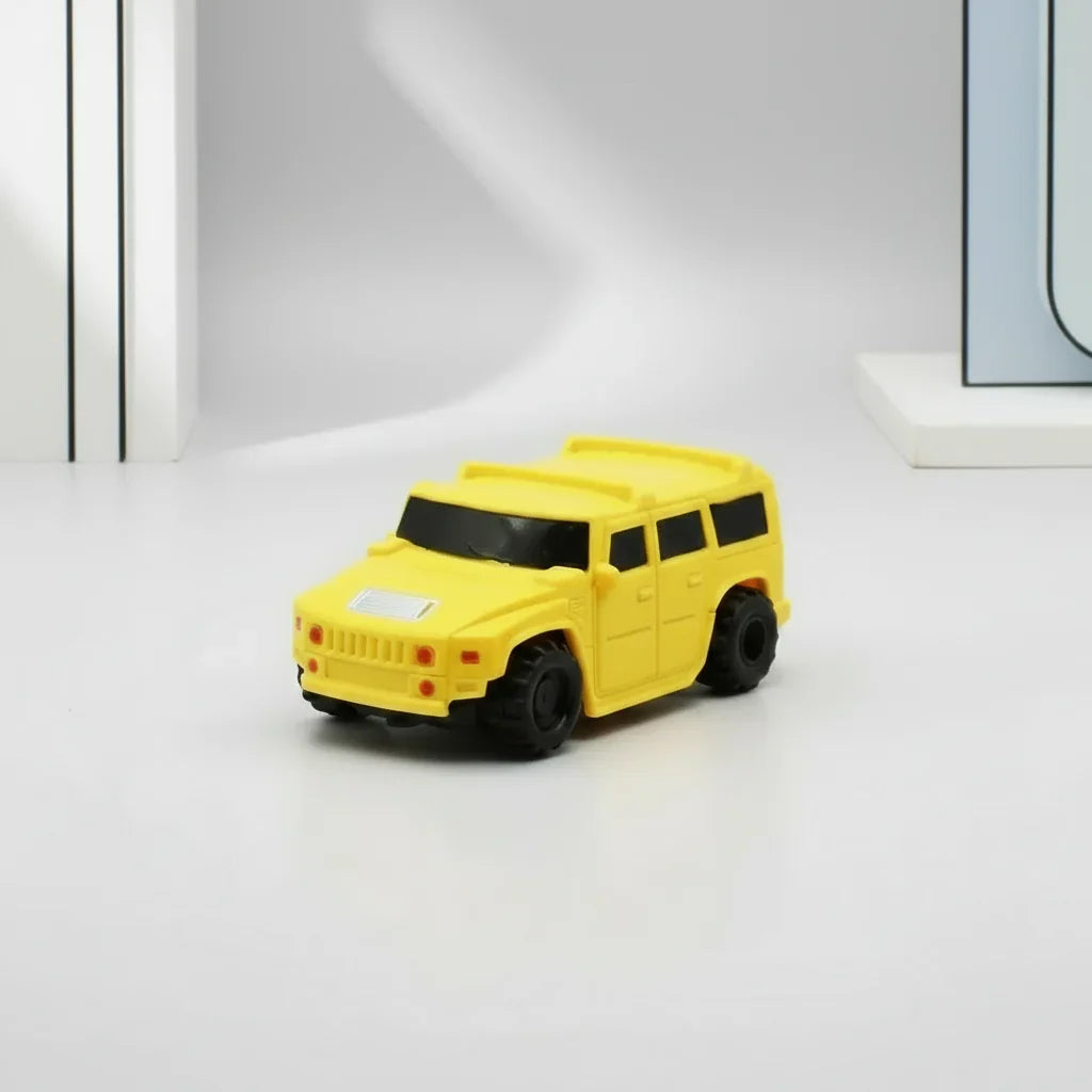 Set of a magic pen and interactive toy car, designed for kids' engaging playtime