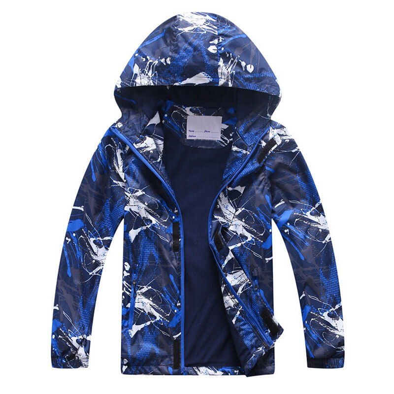 Durable kids' galaxy sky windbreaker, perfect for boys and girls, fall & winter adventures