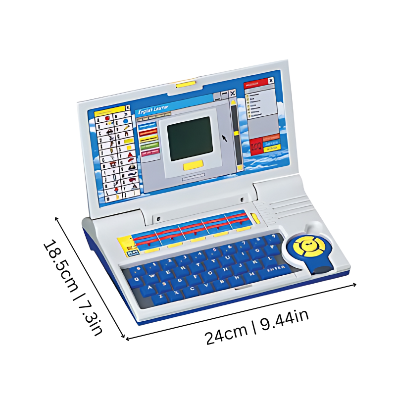 Interactive kids' educational toy laptop, perfect for children's cognitive learning and play