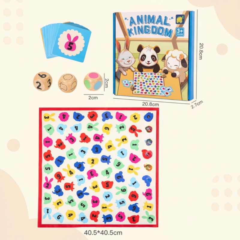 Colorful geometric shapes from LogicLand learning toy, used in an engaging math game for children