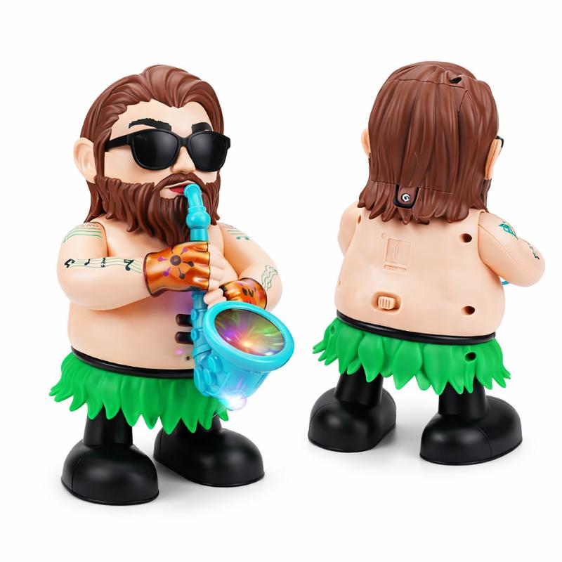 Toddler musical dancing toy figure; an engaging kids' toy promoting joyful educational play.