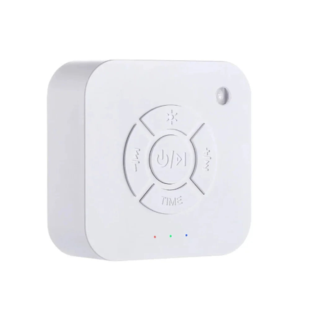 White noise sound machine, a versatile baby soother and sleep solution for home or travel