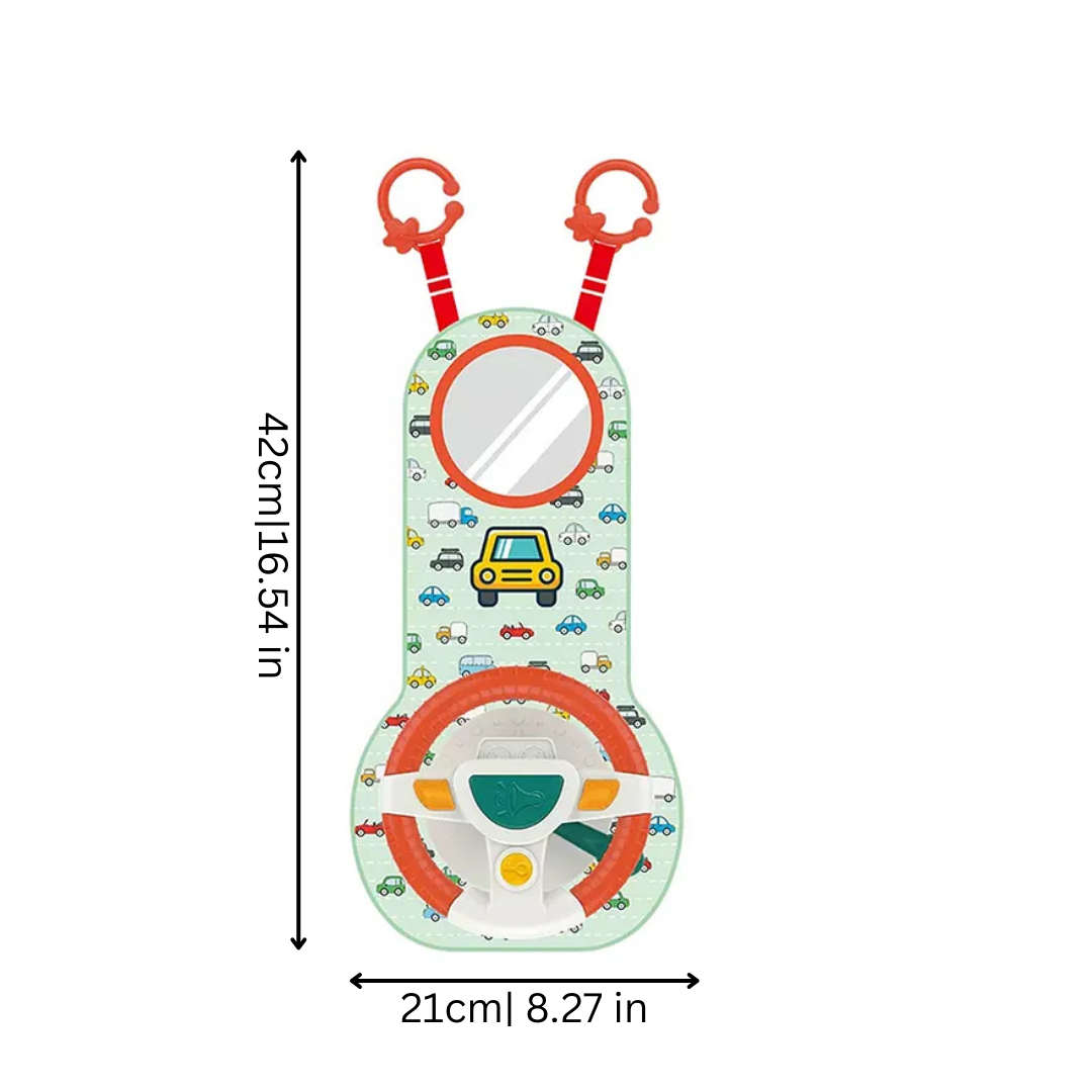 Kids' developmental car toy, perfect for pretend play and travel entertainment, improving motor skills.