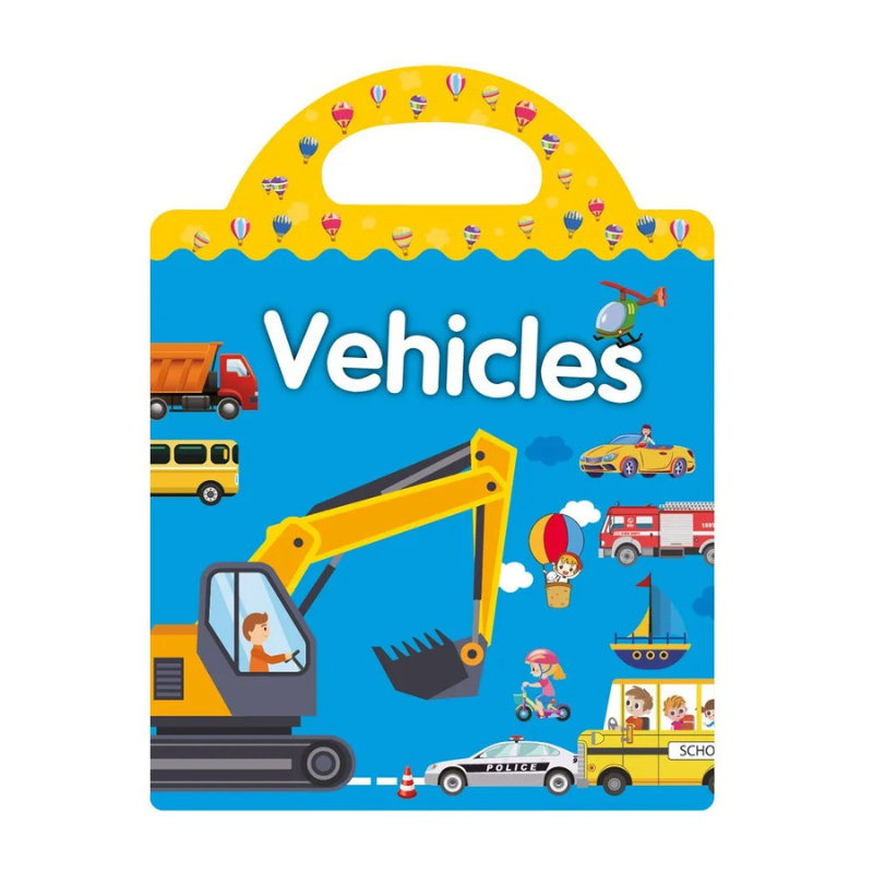 High-quality reusable sticker book, a durable and educational toy for toddlers.