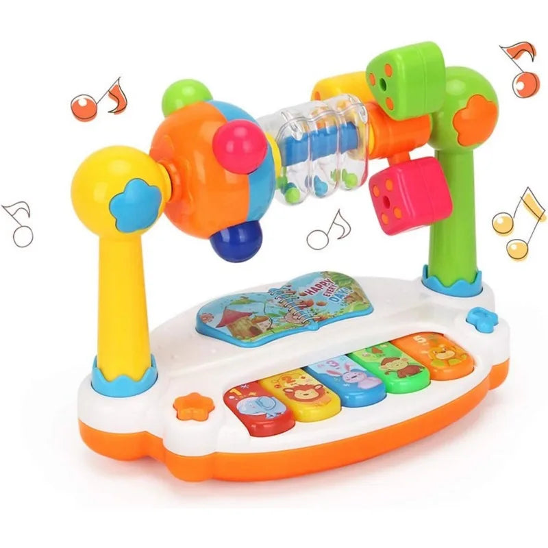 Fun and educational rotating music piano, a perfect toddler toy for interactive play and learning