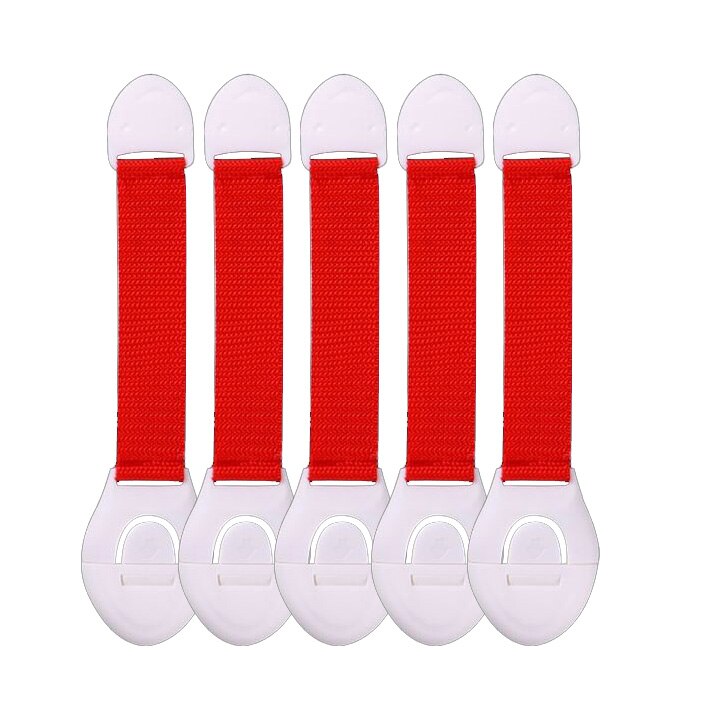 Durable 10-pack child safety cabinet locks for baby proofing. Strong adhesive, no drilling. Multi-purpose.