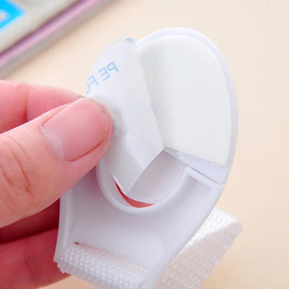 Adjustable child safety cabinet and drawer locks to protect curious babies