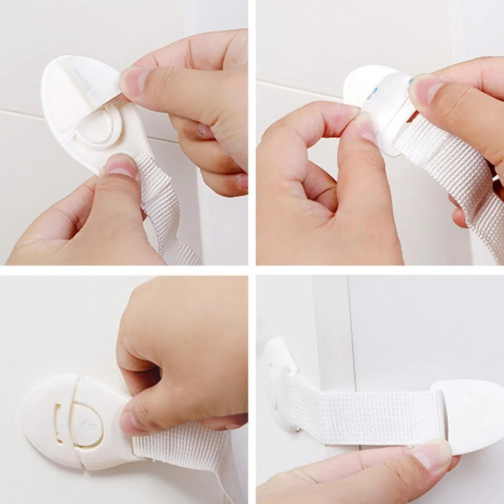 Child protection home security solution: 10PCS cabinet and drawer locks set