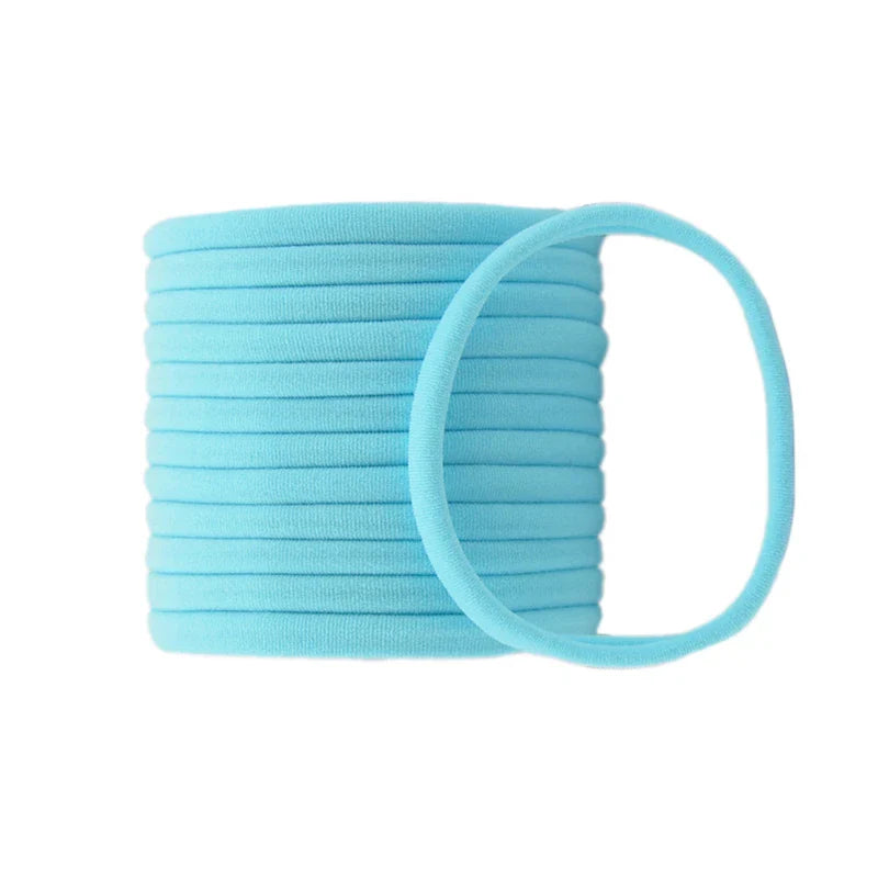 Infant nylon headbands - 10-pack, soft and comfortable baby accessories
