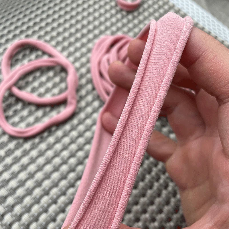 Variety of colorful soft nylon headbands, ideal for baby girls' fashion
