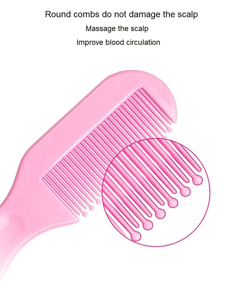 Baby grooming kit for infants, showcasing a gentle hair comb and brush for daily use