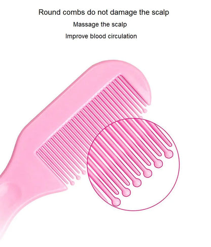 Baby grooming kit for infants, showcasing a gentle hair comb and brush for daily use