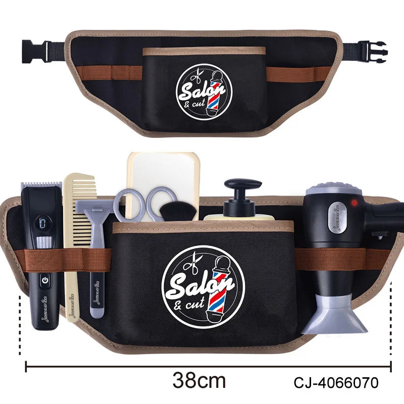 Childrens gift: a complete kids pretend play hair salon styling kit, perfect for dress-up and role play