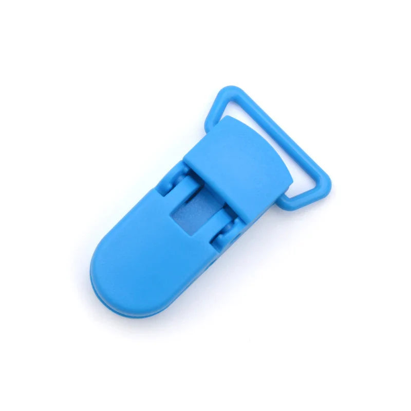 Collection of 10 silicone bead pacifier clips, designed for baby nursing essentials