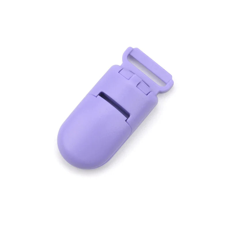 Infant safety product: Silicone bead pacifier clips designed for secure attachment
