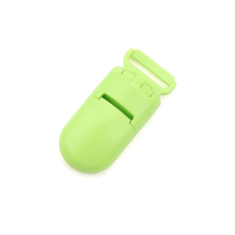 Stylish and functional silicone bead pacifier holders in an array of colors