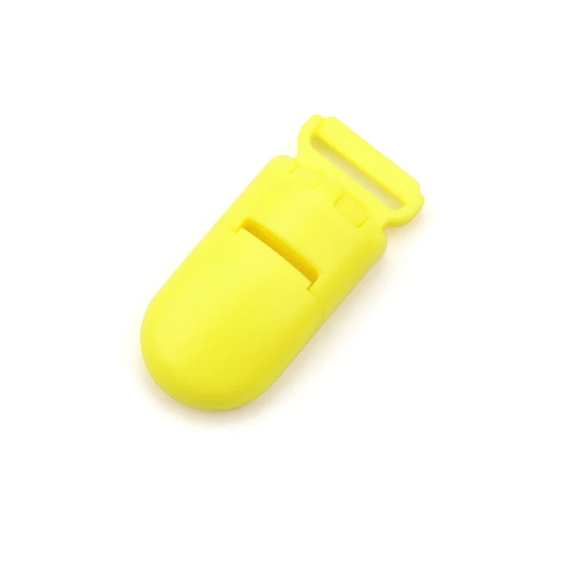 Bundle of 10 colorful silicone bead pacifier clips, essential for busy parents