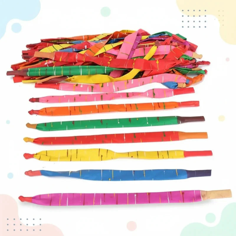 100 vibrantly colored latex party balloons bulk pack for fun celebrations and outdoor activity