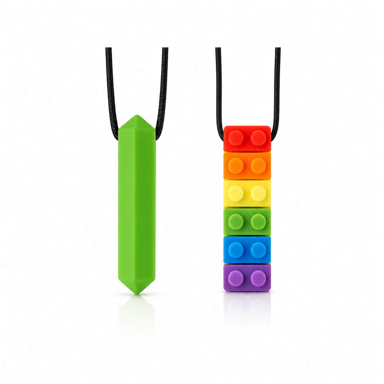 Unisex Silicone Sensory Chew Necklace for Kids
