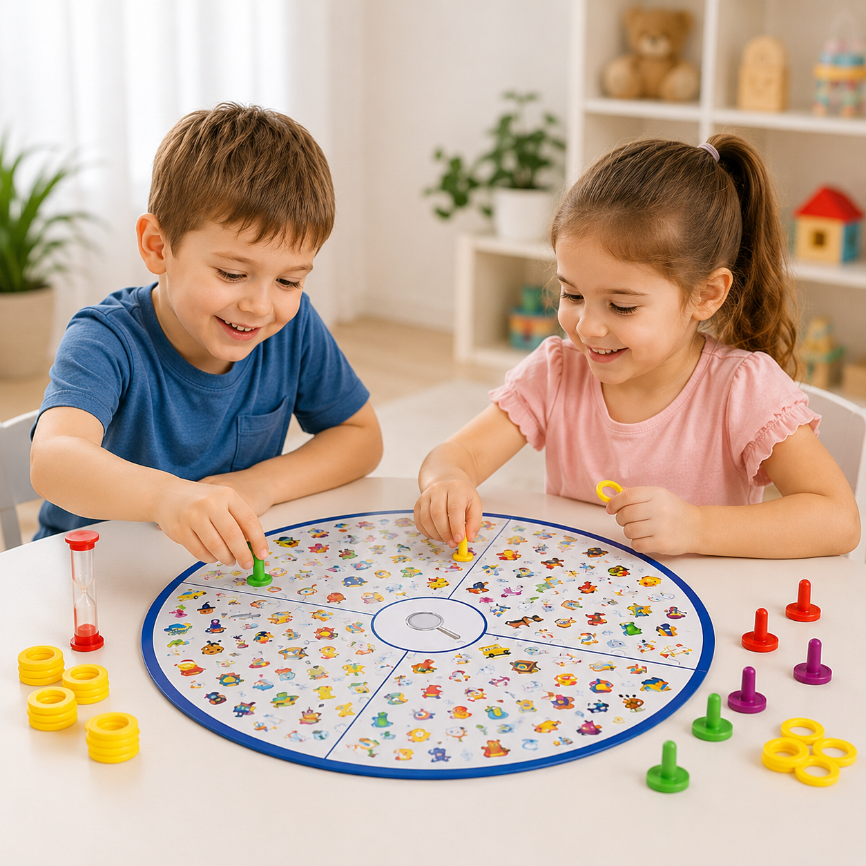 Kids' Educational Detective Board Game