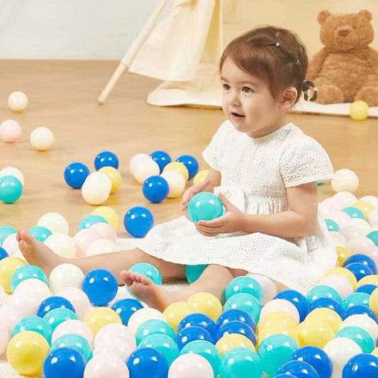 200 vibrant, safe play pit balls for toddlers and kids, perfect for ball pits & sensory play.