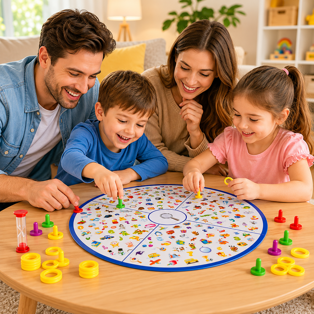 Kids' Educational Detective Board Game