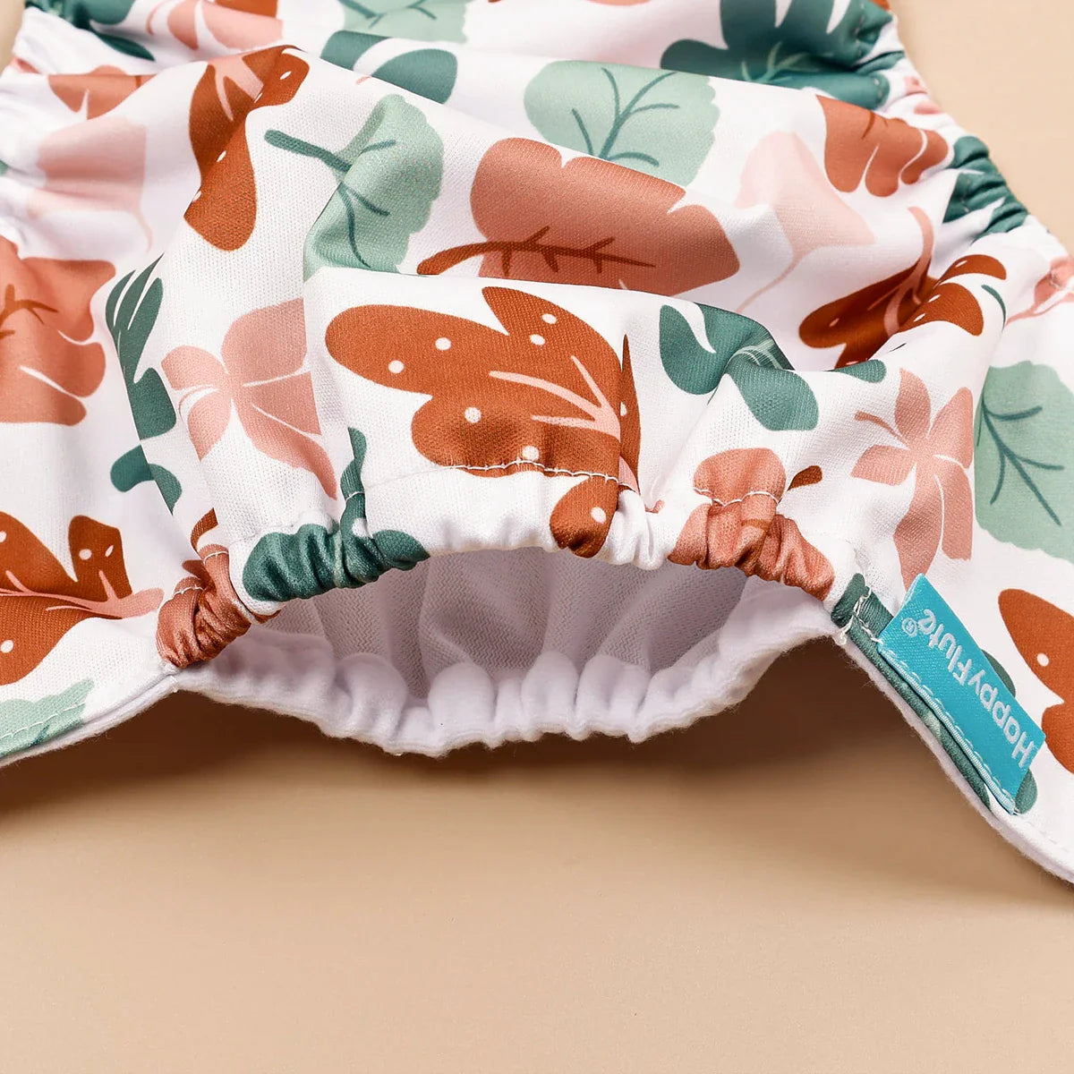 Eco-friendly baby essentials: Three reusable cloth diapers, unisex design, for sustainable care.