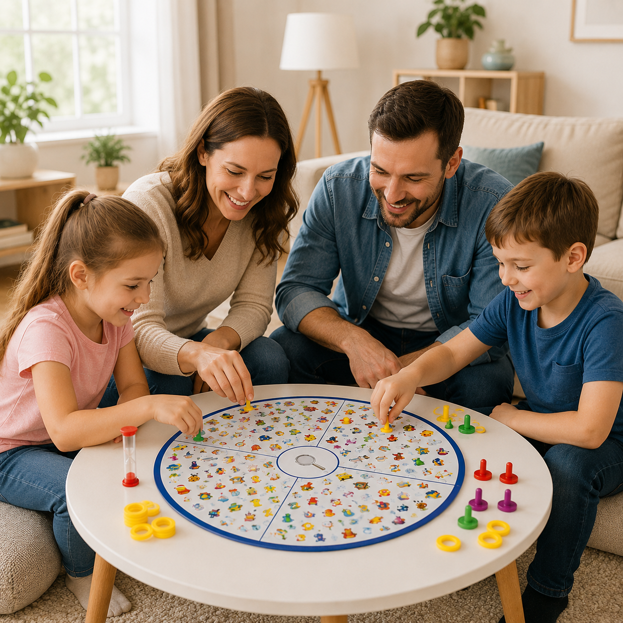 Kids' Educational Detective Board Game