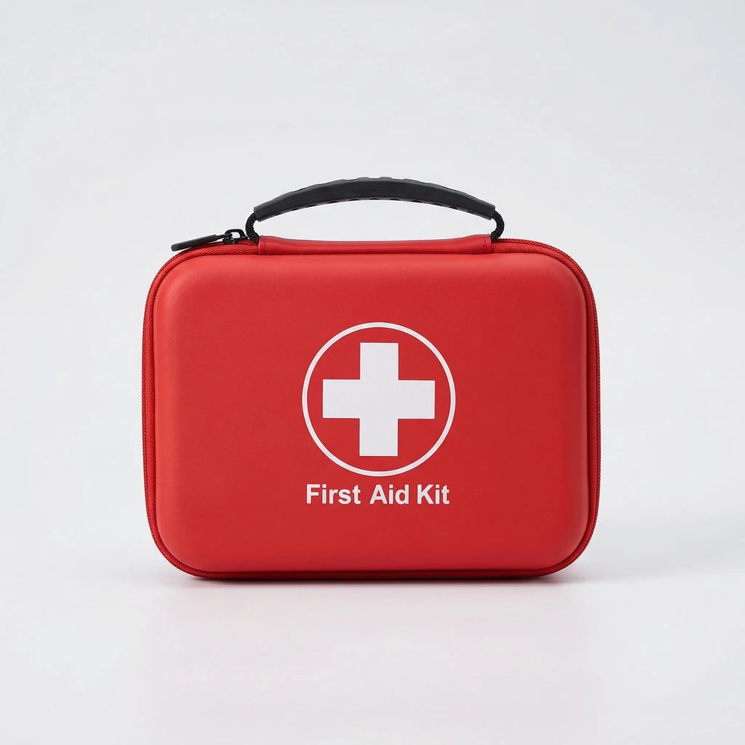 Compact 38-piece emergency first aid kit for hiking, camping, and outdoor adventures. Essential survival medical supplies.