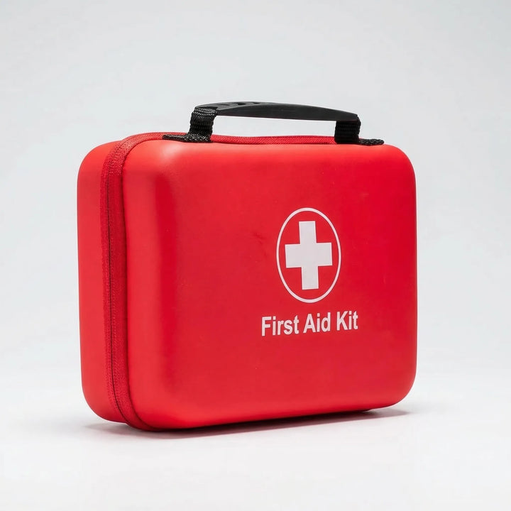 Comprehensive 38-piece first aid kit with essential medical supplies for emergencies, travel, and outdoor adventures.