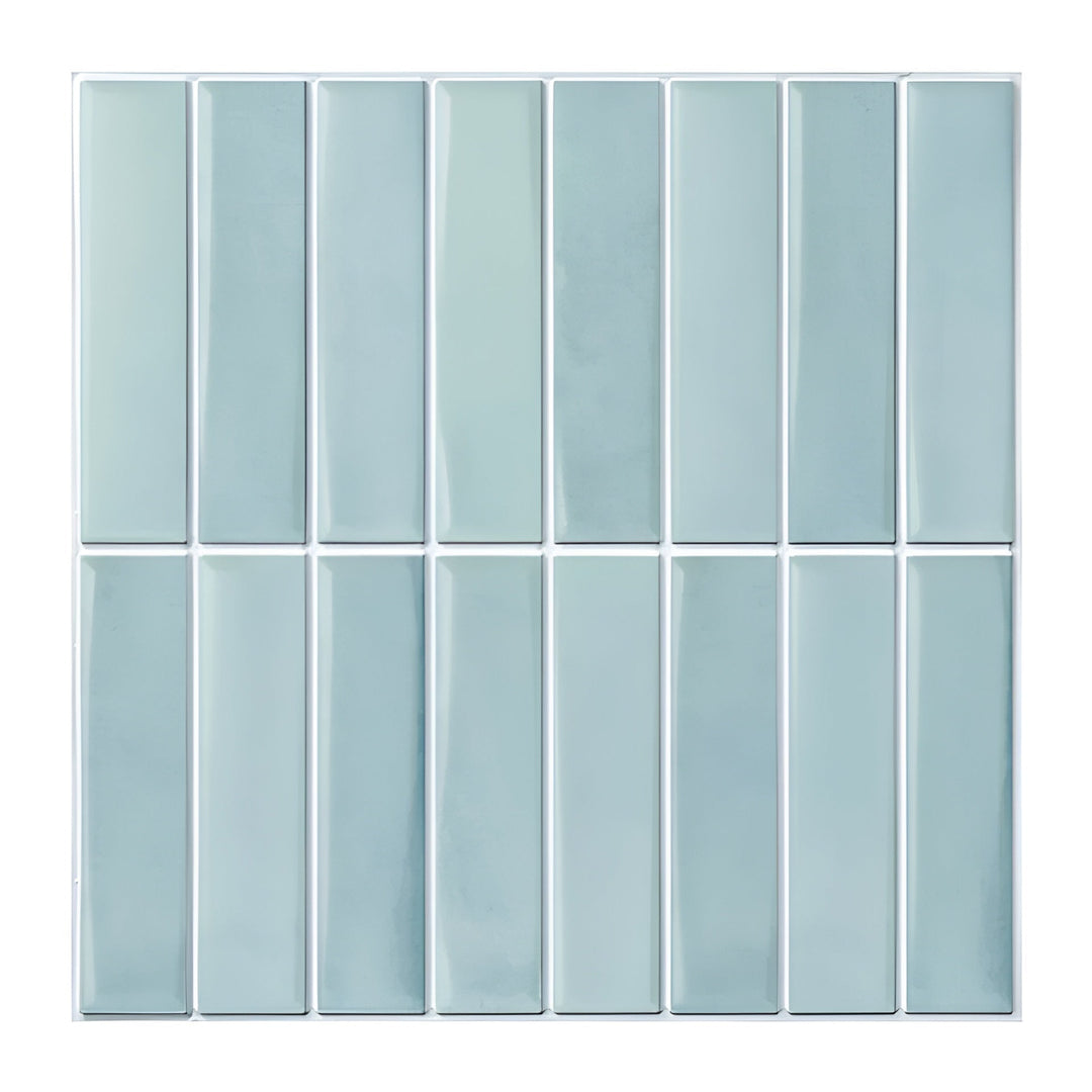 3D Peel and Stick wall panels, modern self-adhesive for quick kitchen or bathroom decor upgrade, waterproof.