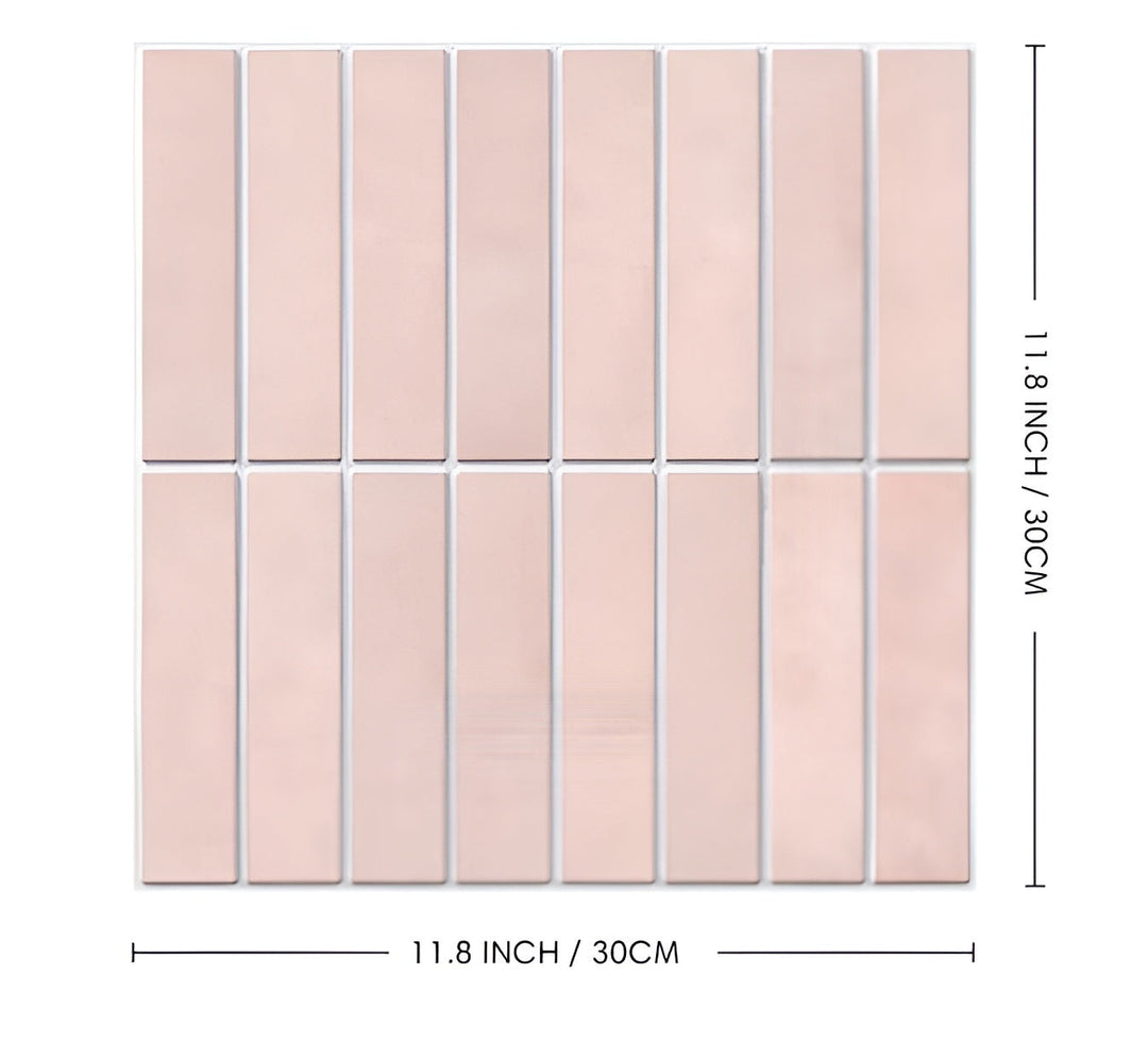 Waterproof 3D peel and stick wall panels, modern decorative tiles for interior walls, easy install.