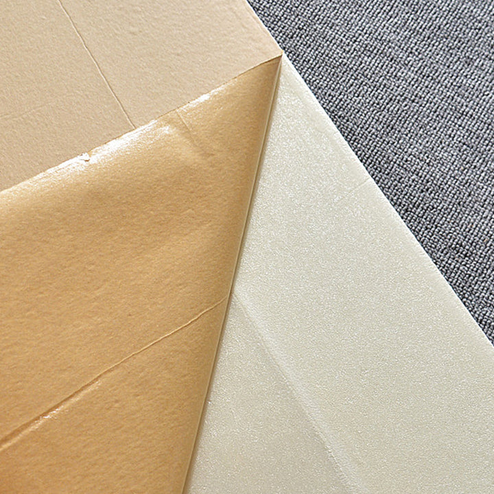 Budget-friendly 3D peel & stick vinyl wall panels for quick wall improvement.