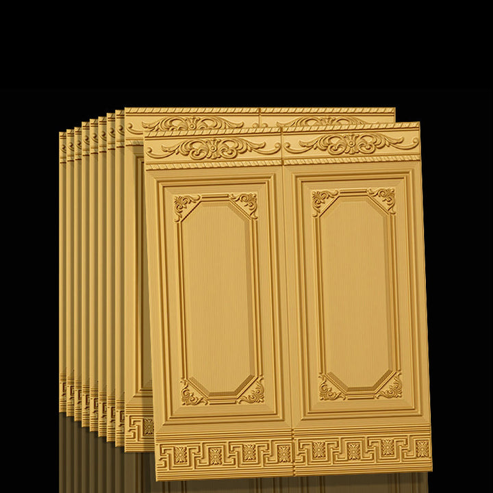 Stylish 3D vinyl wall panels. Easy peel & stick installation for modern home decor.