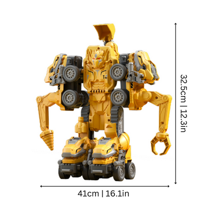 Kids' transformable construction RoboRanger toy, a versatile robot building set for boys and girls