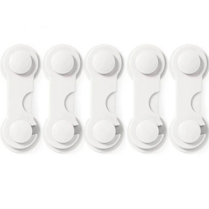 White child locks for home cabinets (5 units), making drawers baby-safe