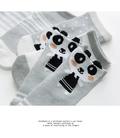 Unisex baby socks, 5-pack white cotton mesh, a versatile addition to baby wardrobe