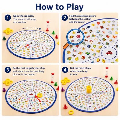 Kids' Educational Detective Board Game