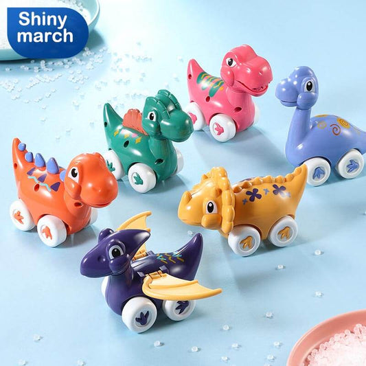 6-pack Kids' Educational Dinosaur Figure Play Set for imaginative toddler play