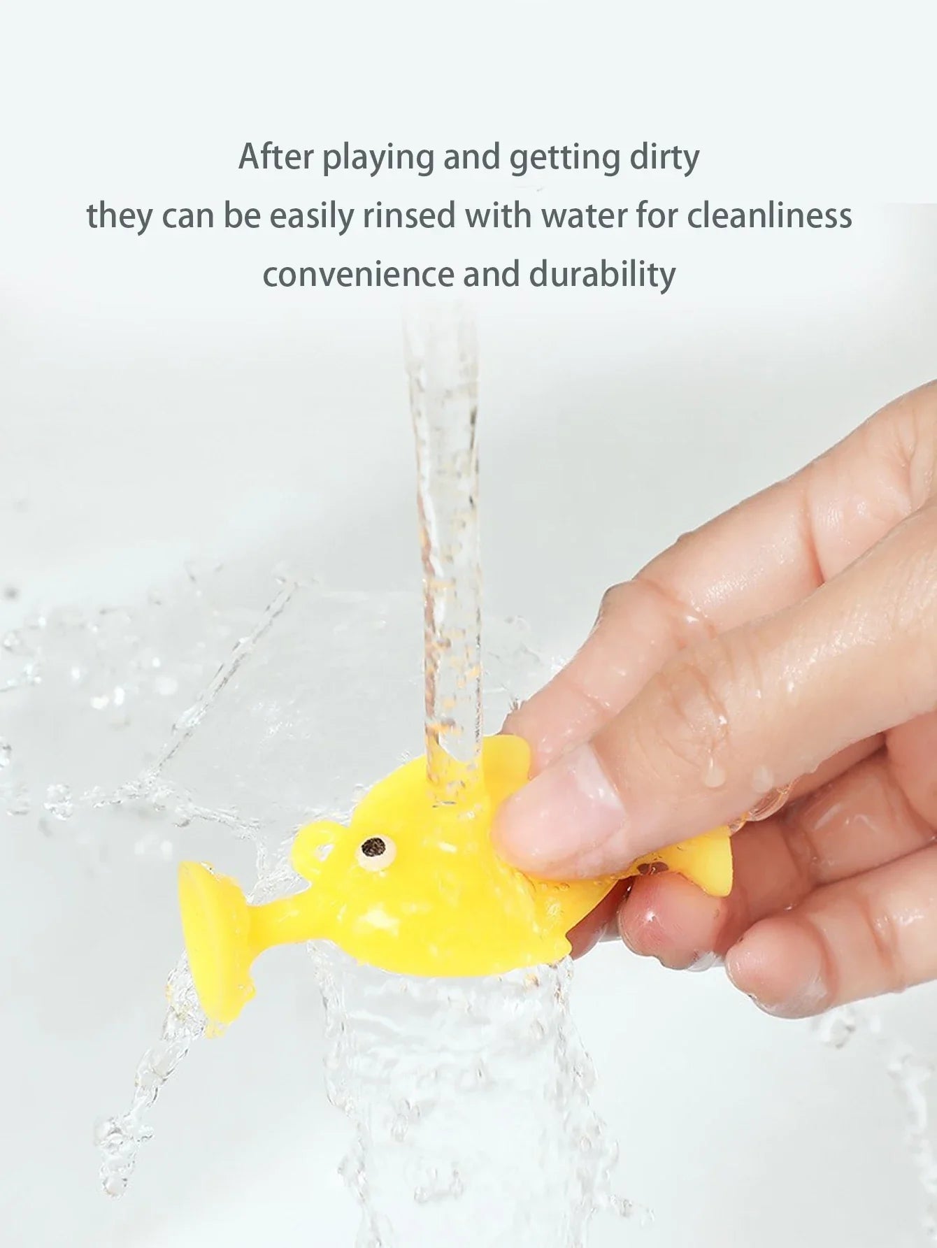 Discover sea creatures with this 9-piece ocean animal bath toys set, ideal for educational water play for kids.