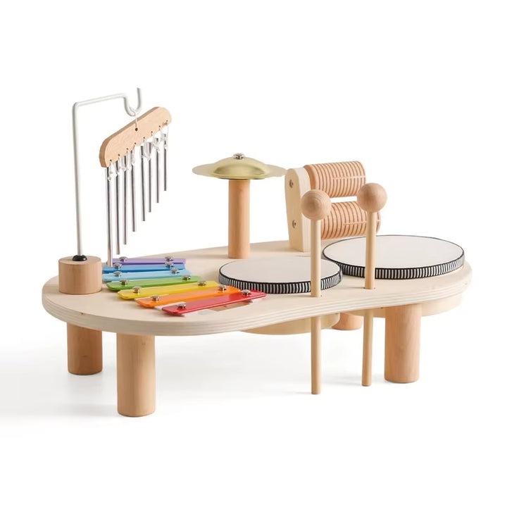 Baby Wooden Musical Sensory Learning Toy Set