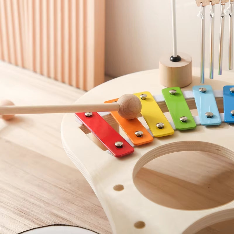 Baby Wooden Musical Sensory Learning Toy Set