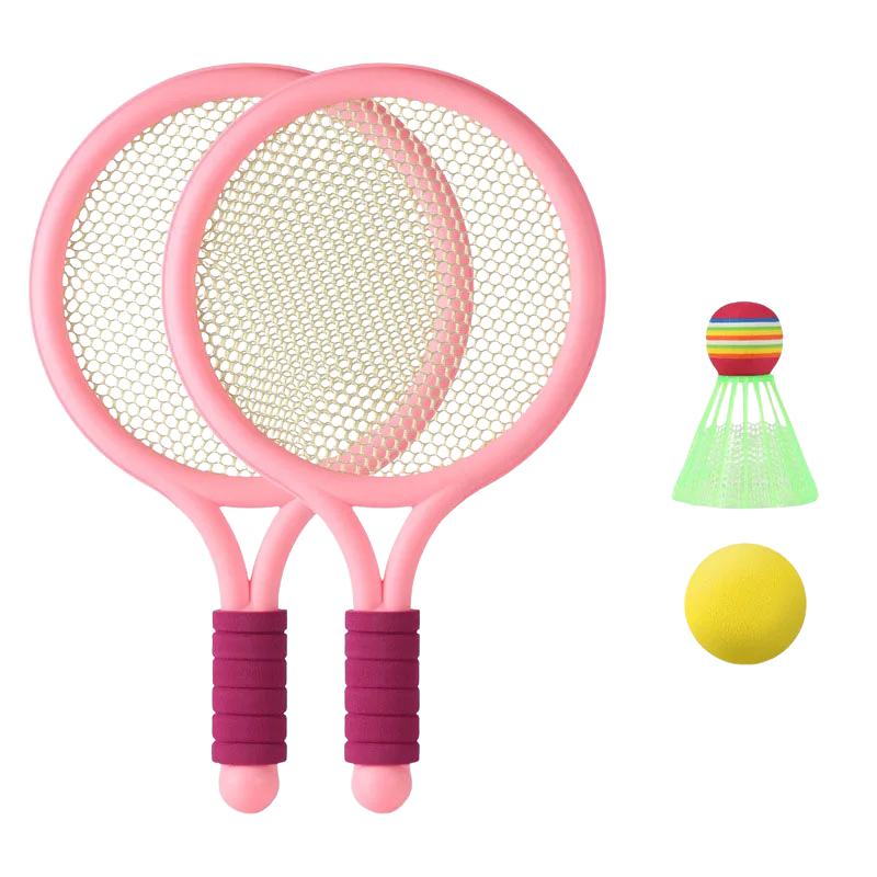 Junior racket play set for kids sports, perfect for backyard fun and developing motor skills