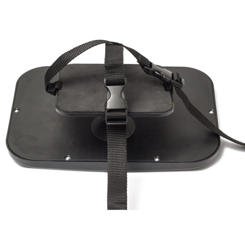 Infant safety mirror for car back seat, easily adjustable to monitor baby, essential newborn car accessory.