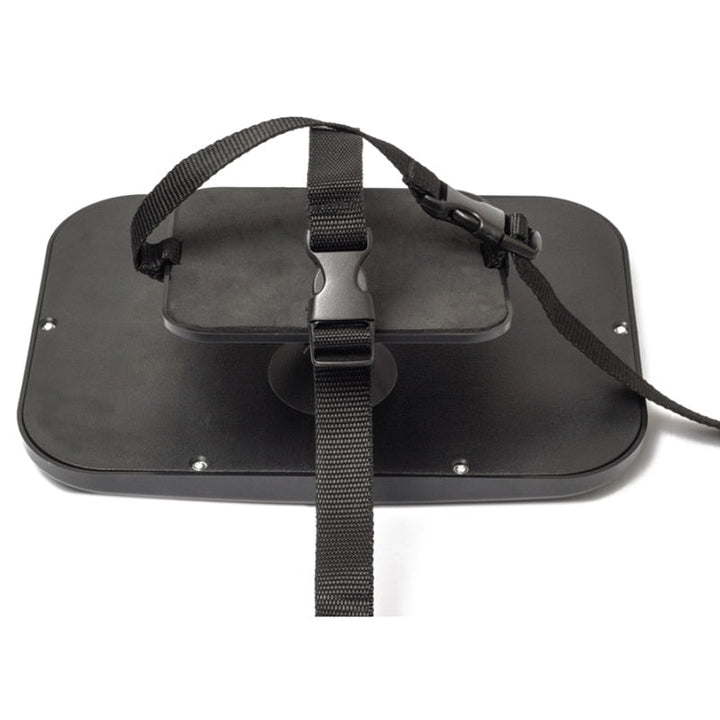 Infant safety mirror for car back seat, easily adjustable to monitor baby, essential newborn car accessory.